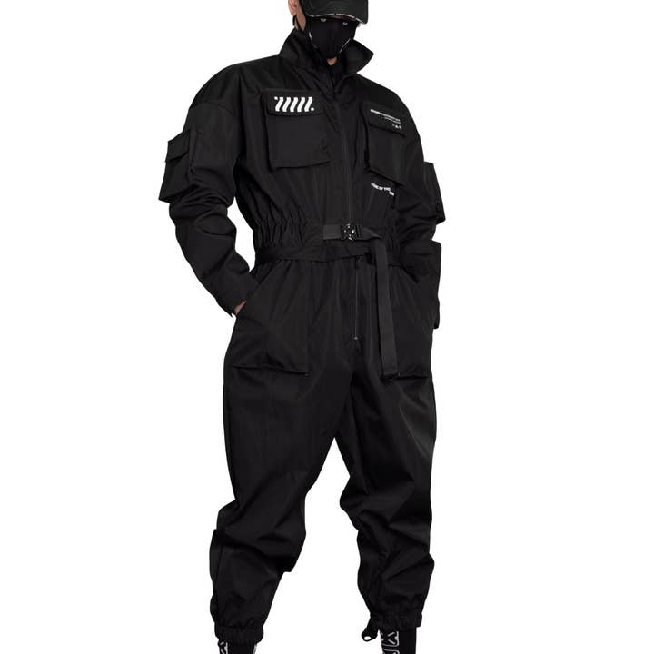 Combinaison de méchant noir VJ-008 pour la vente par Fabric of the Universe