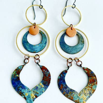 Gaia-Ohrringe für den Großhandel von ssd jewelry