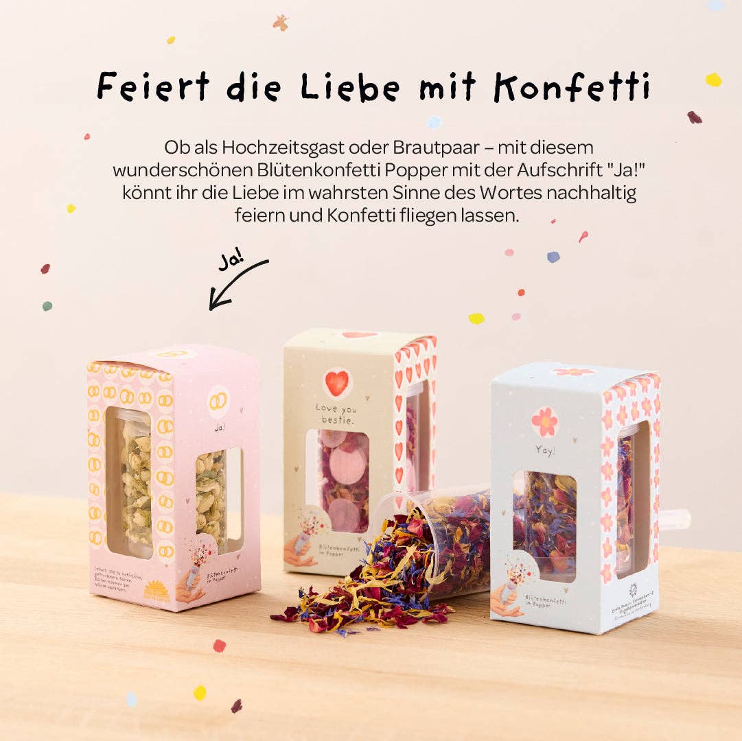 TDJ Stadtgärtner GmbH - Wholesale Confetti - Flower confetti - Yes!2