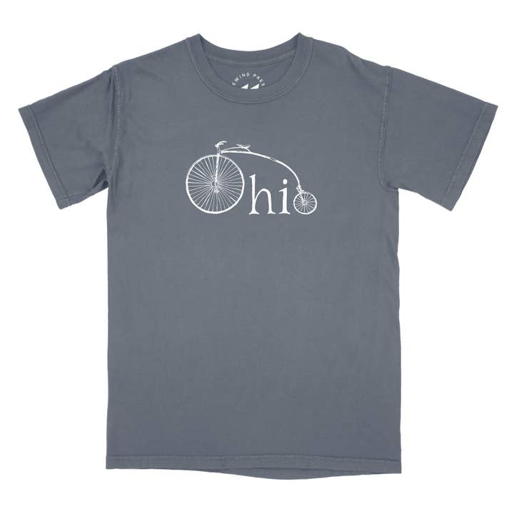 Ohio fiets t-shirt voor wholesale door Rewind Press