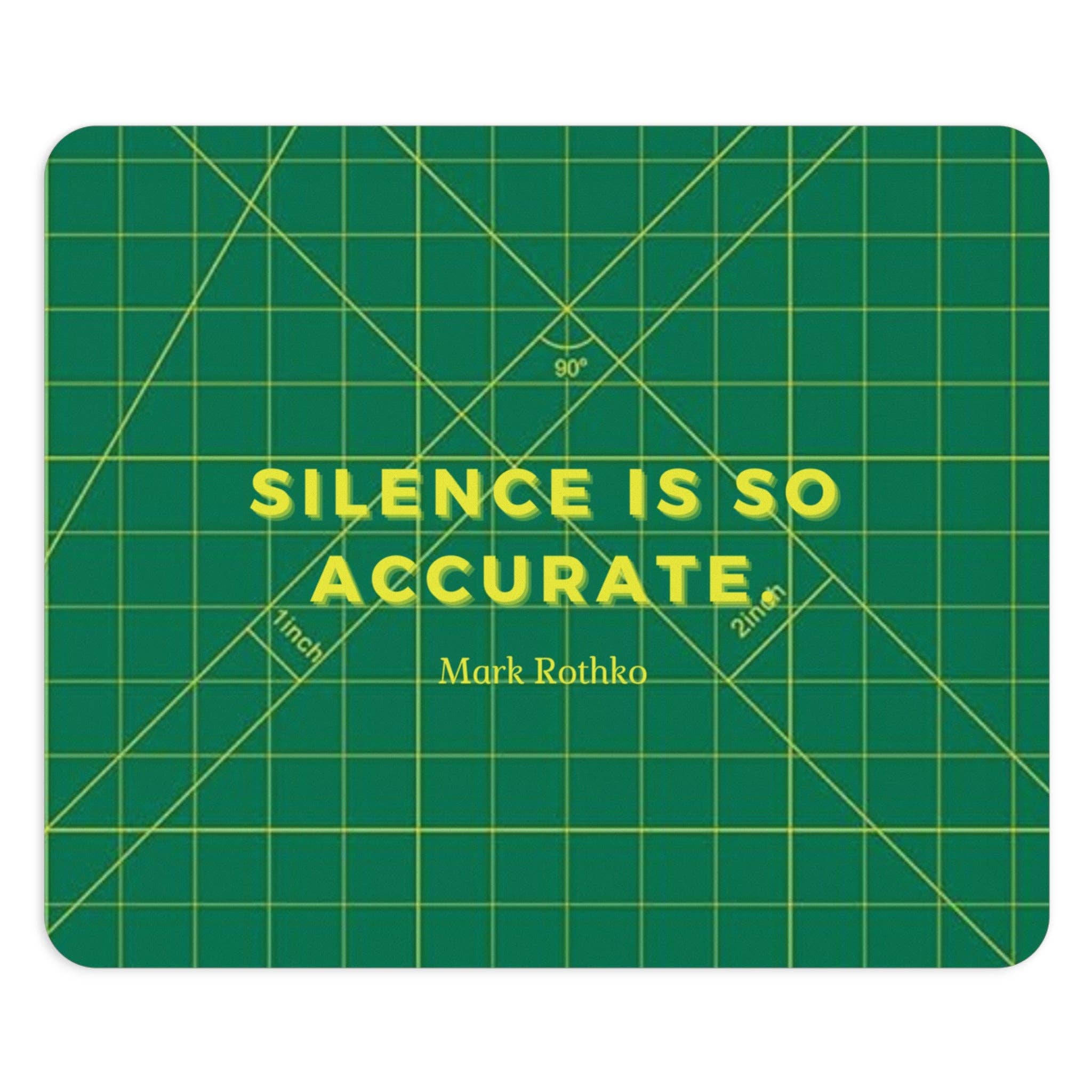 MARA Style - Wholesale Mousepad/Trackpad - Artist Quote Mouse Pad, MARK ROTHKO0