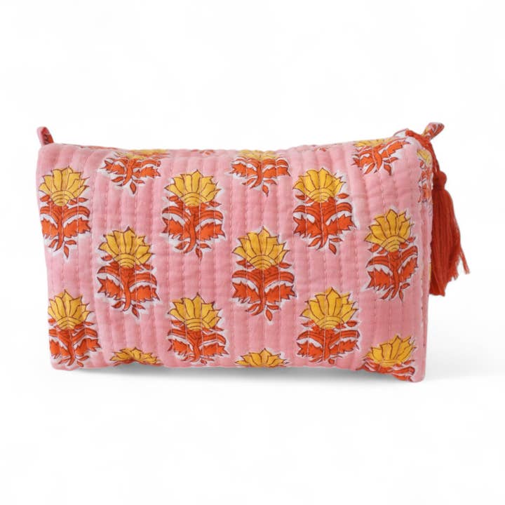Claire Beaugrand - Wholesale Toiletry Bag - Women's - Printed cotton toiletry bag No. 66