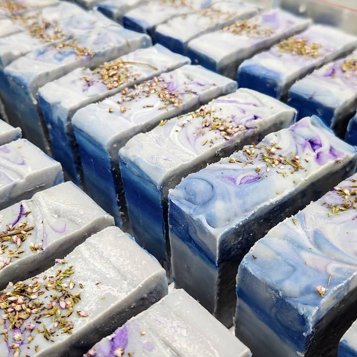 Steele Family Farm - Wholesale Bar Soap - Goat Milk Soap- Indigo1