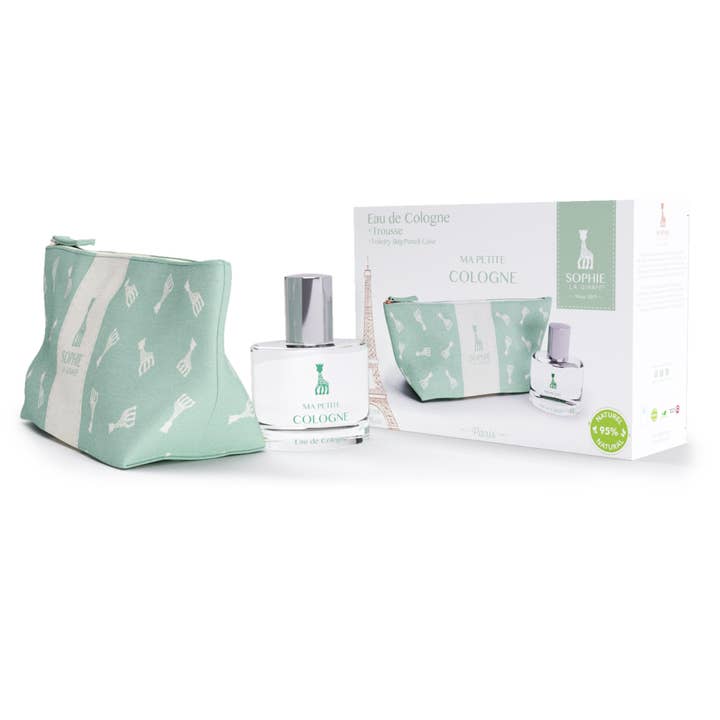 Sophie La Girafe Ma Petite Cologne Toiletry Bag Gift Set for wholesale by KP Pharma