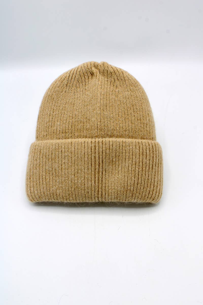 Hologramme Paris - Wholesale Beanie - Men's - Classic plain Angora hat43