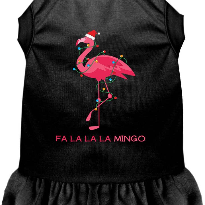 Falalala mingo Christmas Pet Dress for wholesale by As You Wish Apparel