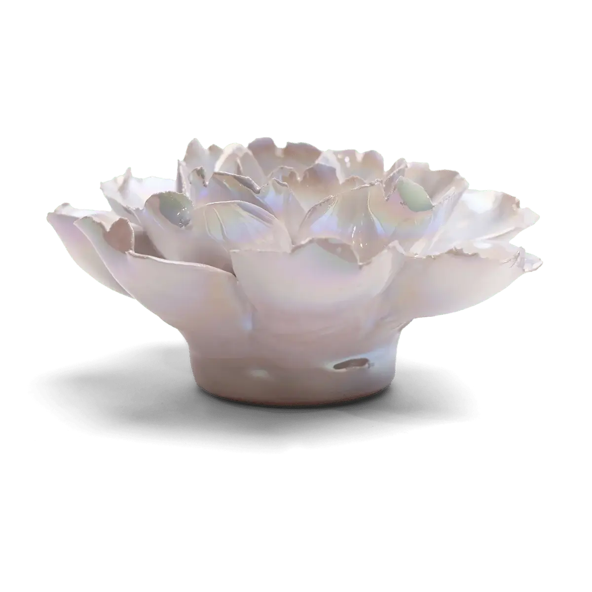 Chive - Wholesale Decorative Tabletop Object - Ceramic Flower Wall Art Pearl Rose1