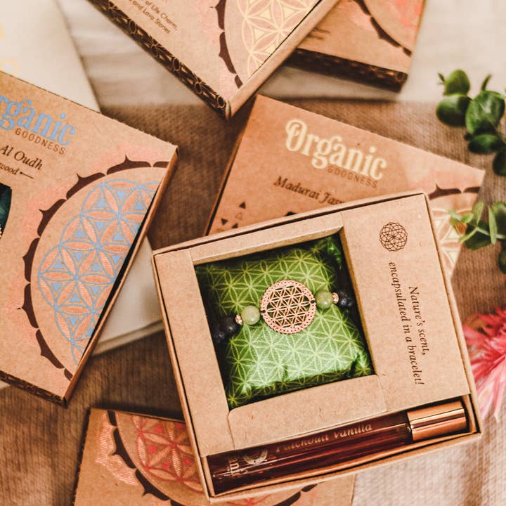 R. Expo/Song of India - Wholesale Perfume/Eau de Toilette - Organic Goodness Perfume Bracelet - Patchouli Vanilla