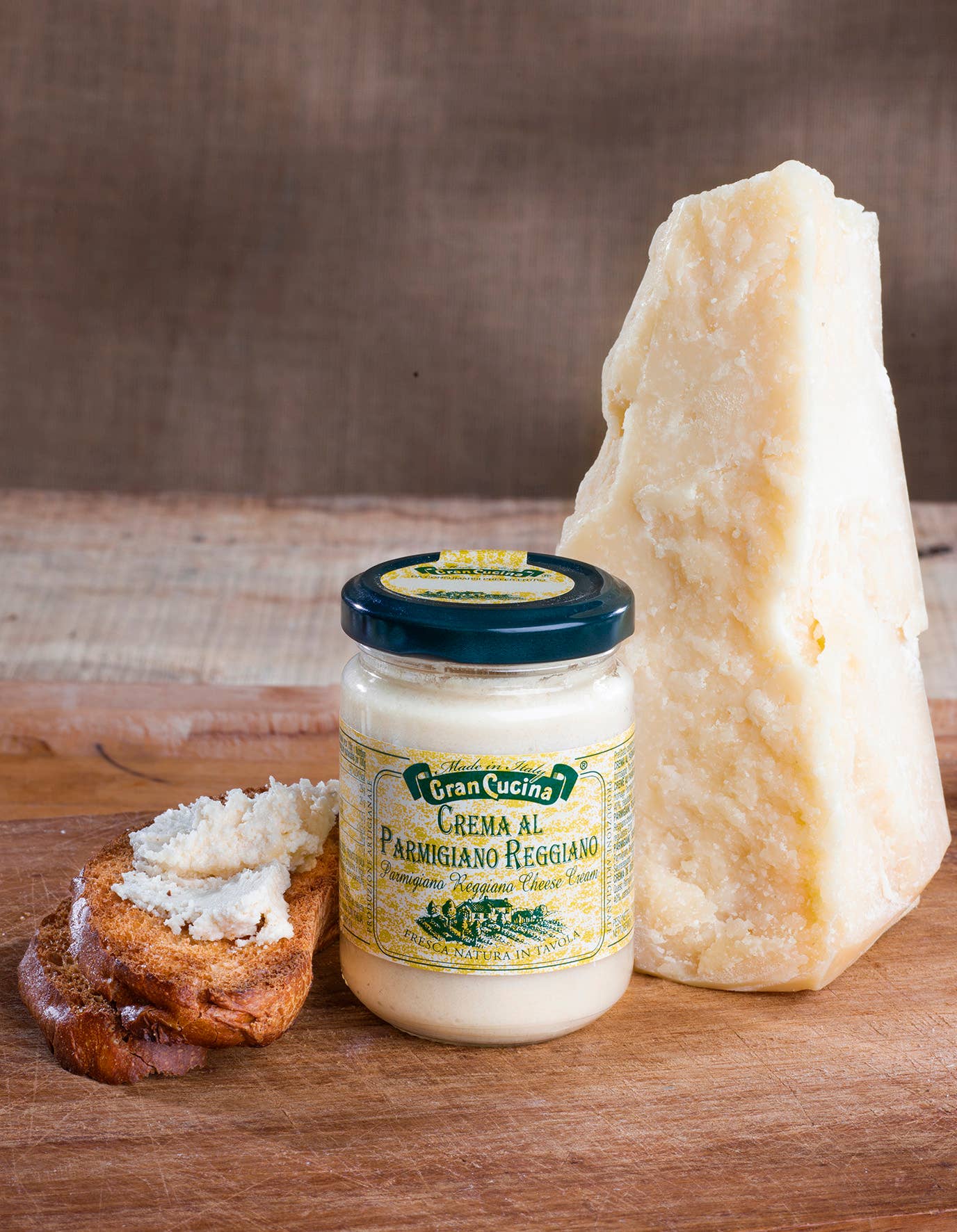 TAB GREEN LINE SRL (Gran Cucina) - Wholesale Cheese - Parmigiano Reggiano Cream 120g