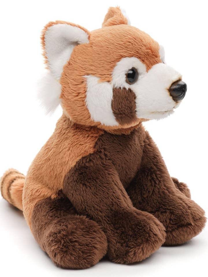 Red panda plushie, sitting - cuddly/plush toy for wholesale by Uni Toys