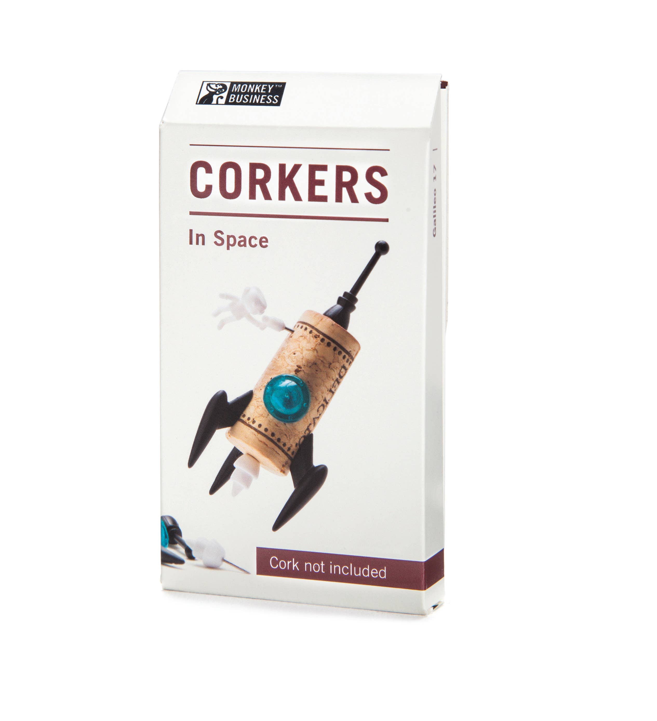 Monkey Business Design USA LLC - Vente Bouchon de vin - Figurines pour amateurs de vin | Bouchons dans l'espace7