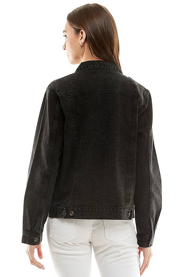 patrol jeans - Wholesale Denim Jacket - Women's - Ladies Denim Jacket with Distressed6