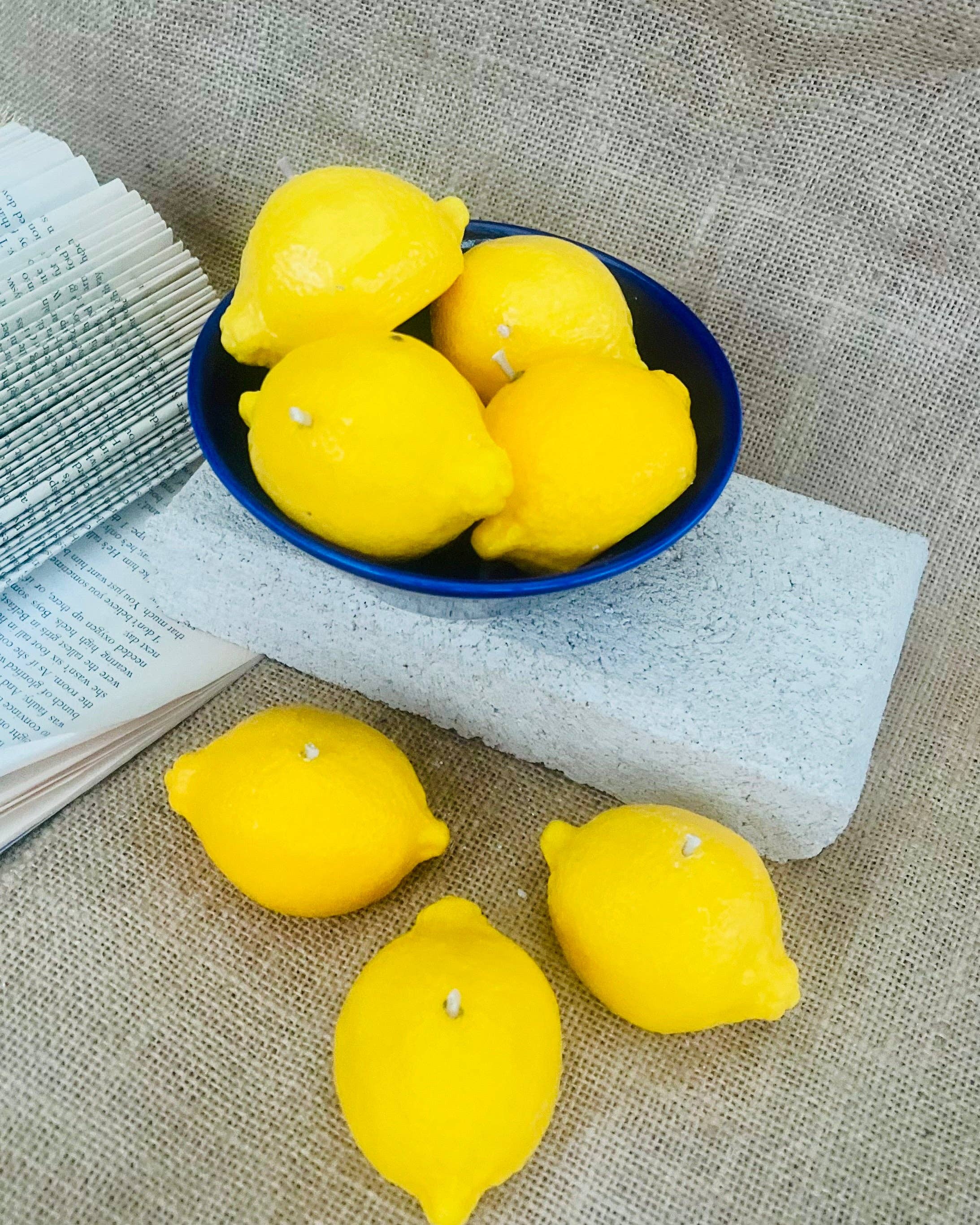 Kourage & co – Engroshandel Gavelys – Citronformet duftlys6