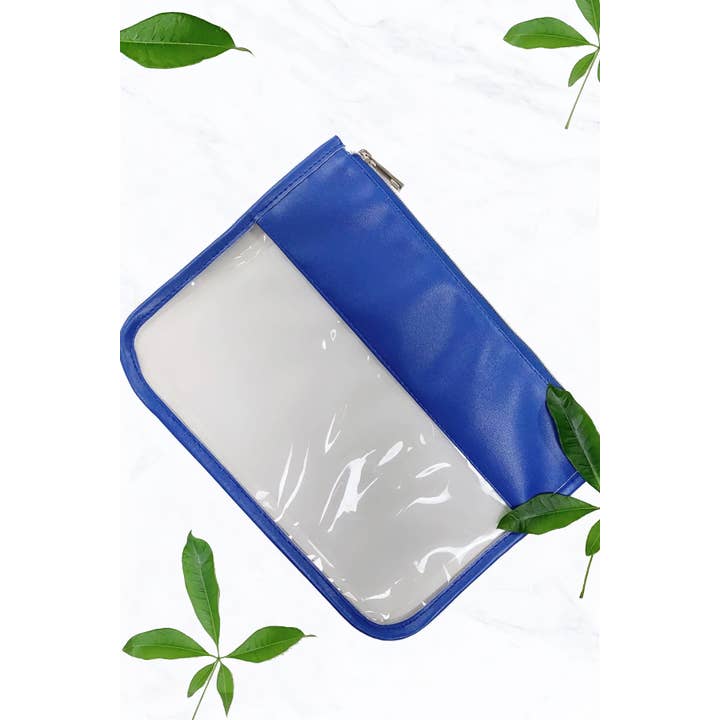 Suzie Q USA - Wholesale Makeup/Cosmetic Bag - Clear Cosmetics & Toiletry Pu Handbag12