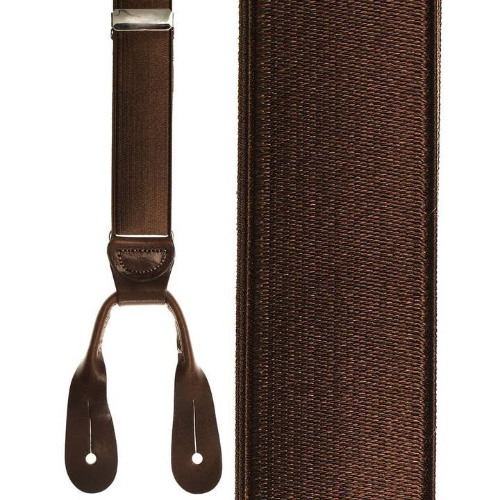 Tux-USA® - Wholesale Suspenders - Men's - "French Satin" Suspenders 1.125"Width1