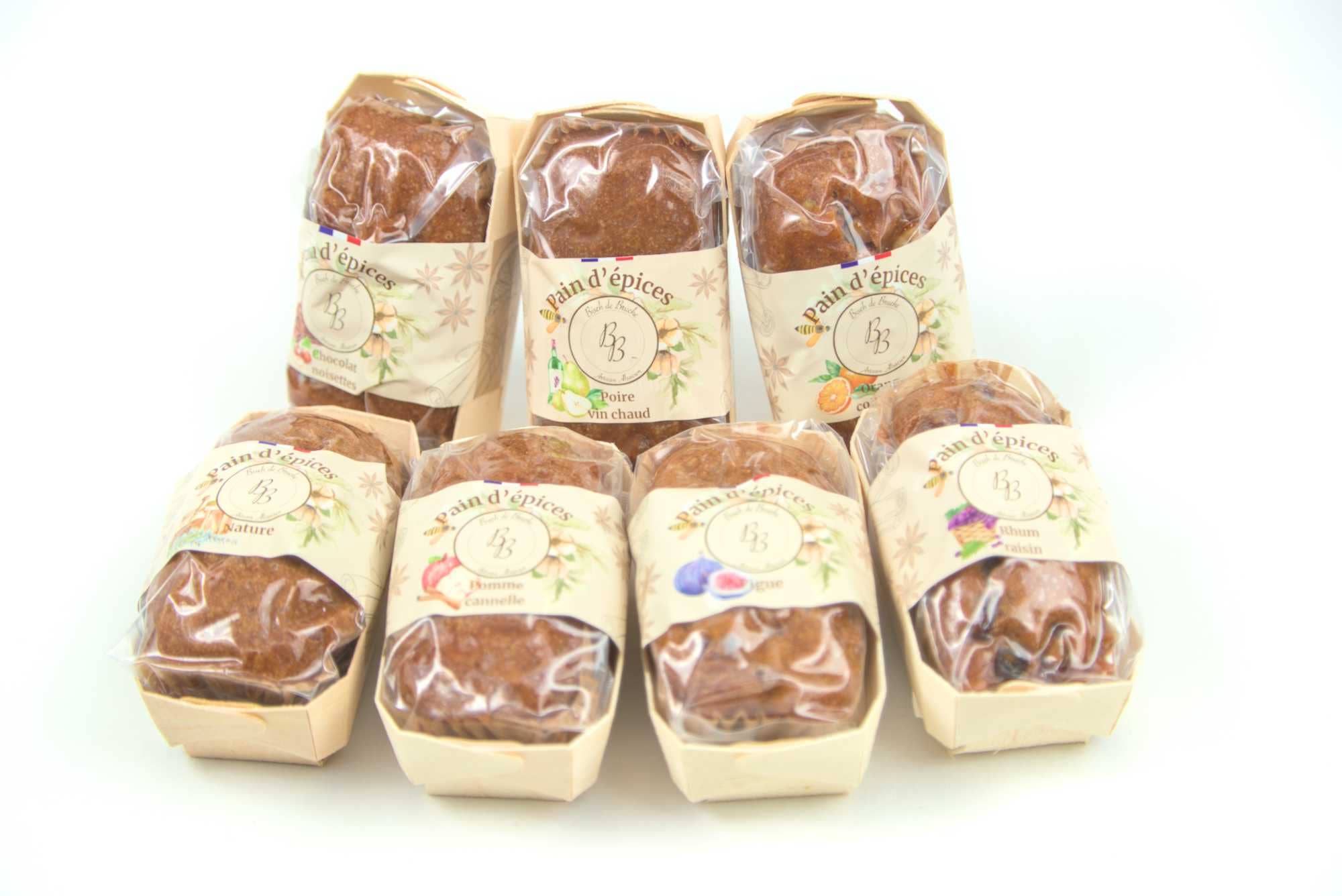 Bisch de Bruche - Wholesale Cake - Nature Gingerbread (100% Flower Honey) 140g 3