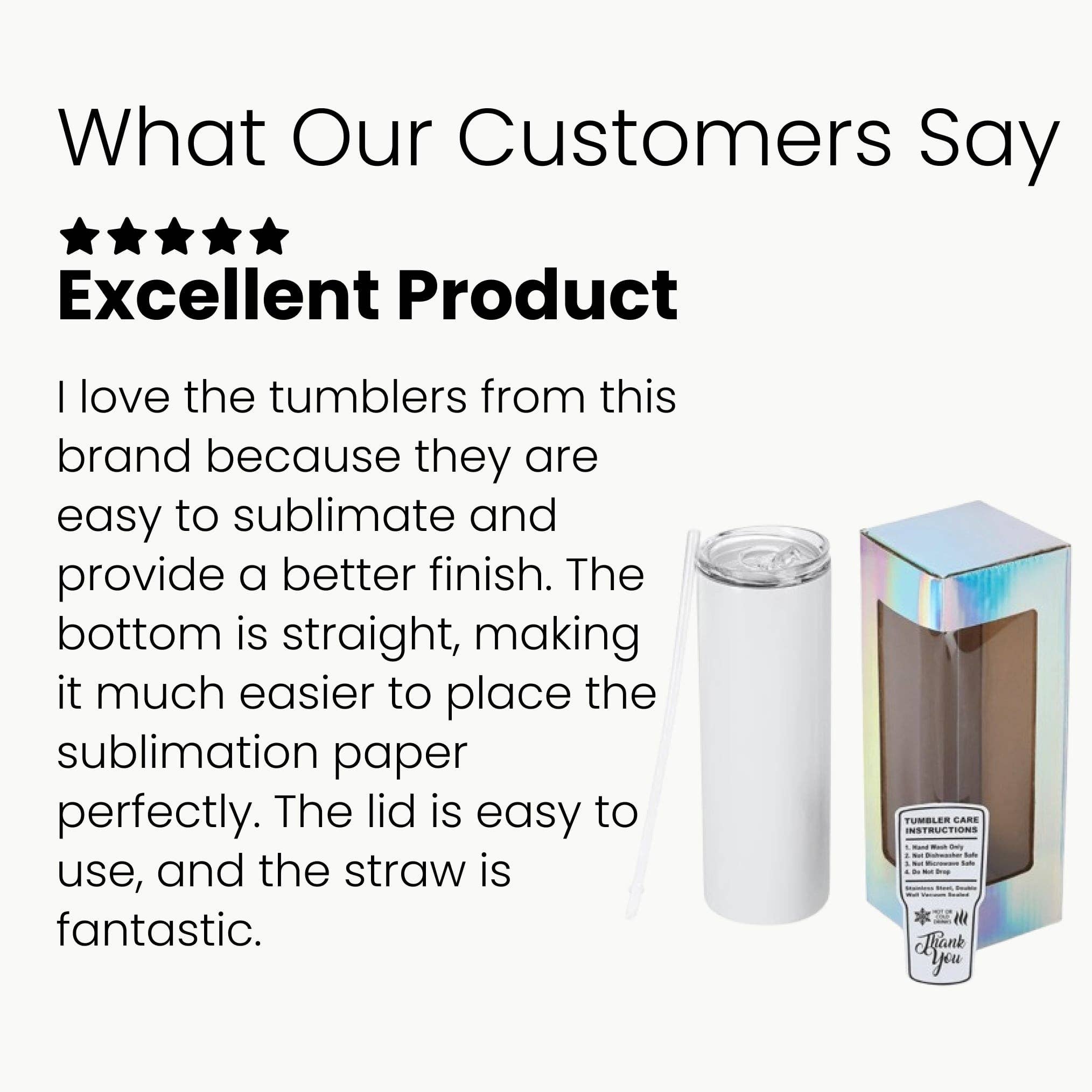 MakerFlo – wholesale Insulated mug/tumbler – 20oz Skinny Sublimation Tumbler18