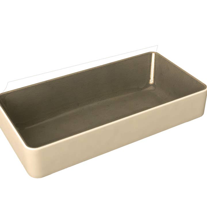Bauscher Hepp - Wholesale Serve Bowl - Deep Rectangular Bowl - Nara Collection
