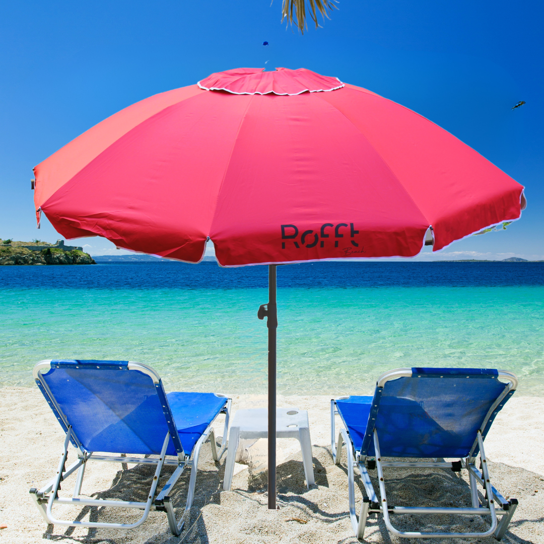 ROFFT USA LLC - Vendita all'ingrosso Ombrellone da spiaggia - Ombrellone da Spiaggia ROFFT 2 m in acciaio e alluminio resistente30