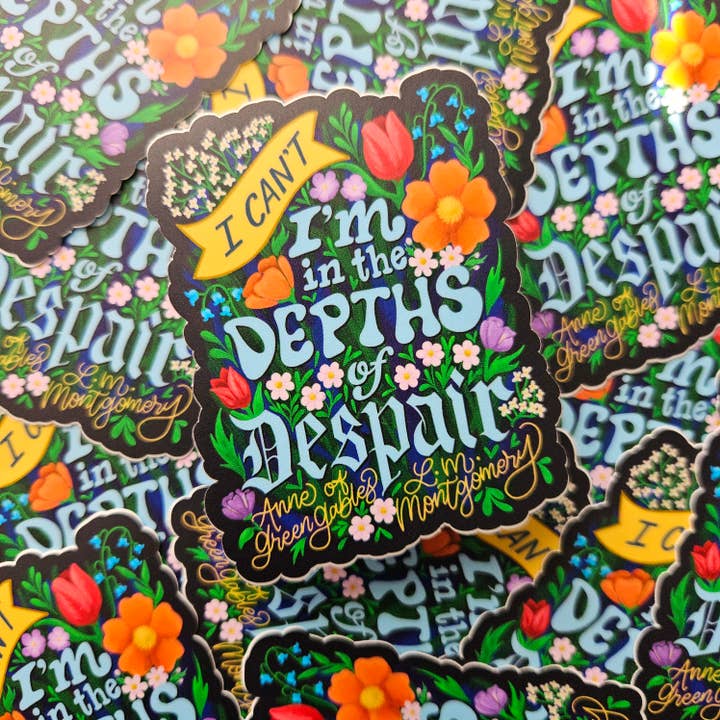 Nerd Lady Designs - Wholesale Sticker - Depths of Despair Anne of Green Gables Sticker3