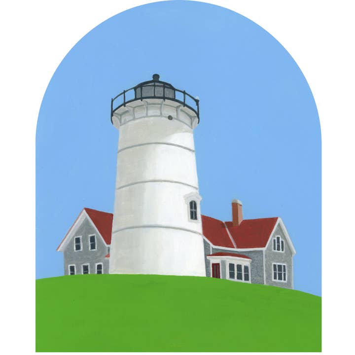 Kelly Fuller - Wholesale Sticker - Nobska Lighthouse Sticker1