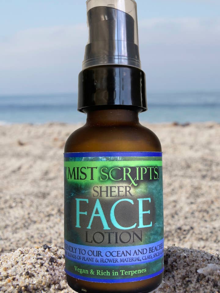 FaceScripts Sheer Face Lotion spf 18 for wholesale by SurfScripts.org