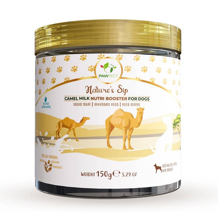Finest Petfoods - Wholesale Pet Supplement - Dog - Pawfect Dog Camel Milk Plain 150 gr.0