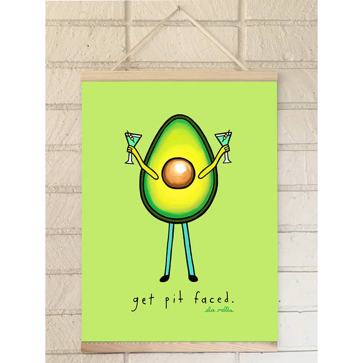 Get Pit Face - Impressions sur toile suspendues pour la vente par Ela Mella