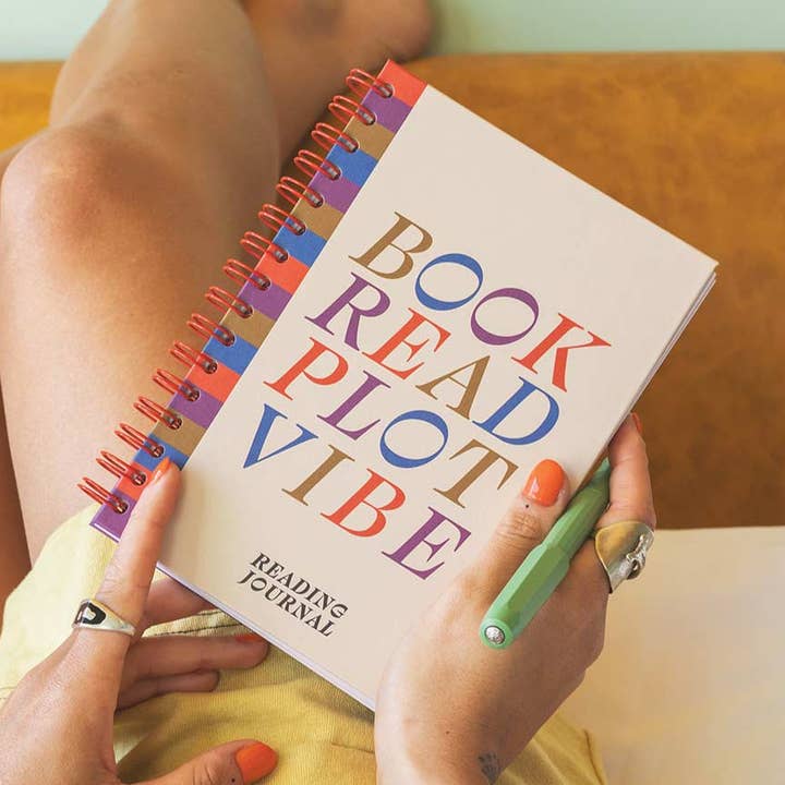 Reading Journal A5 | Book Vibe | Hardcover for wholesale by Good Tuesday (Once Upon a Tuesday)
