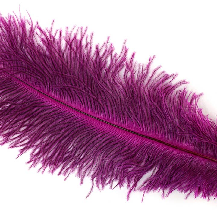 Zucker Feather Products – wholesale Craft supplies – Ostrich Feathers-Floss - Very Berry