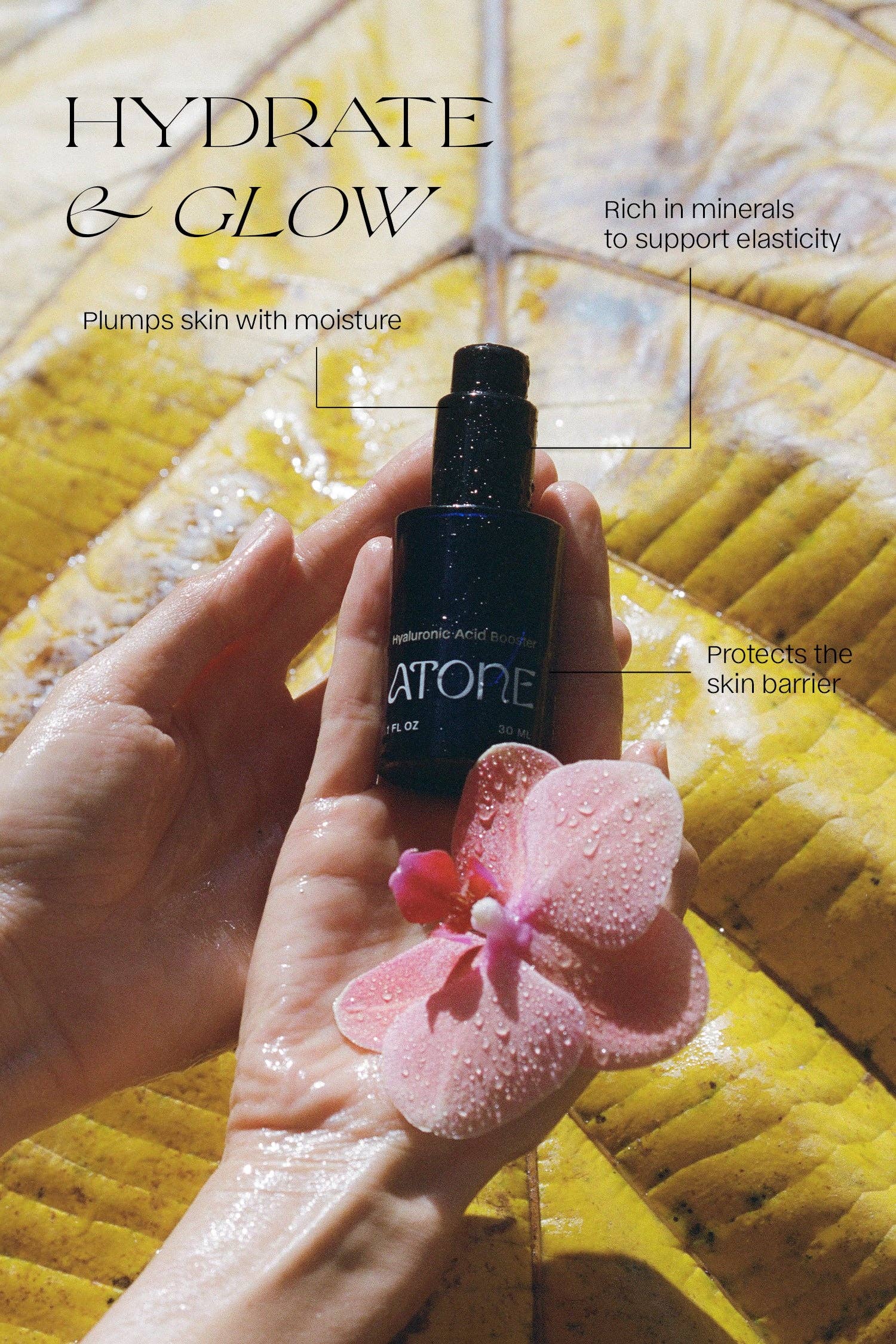 Atone - Wholesale Facial Serum/Concentrate - Hyaluronic Acid Booster1