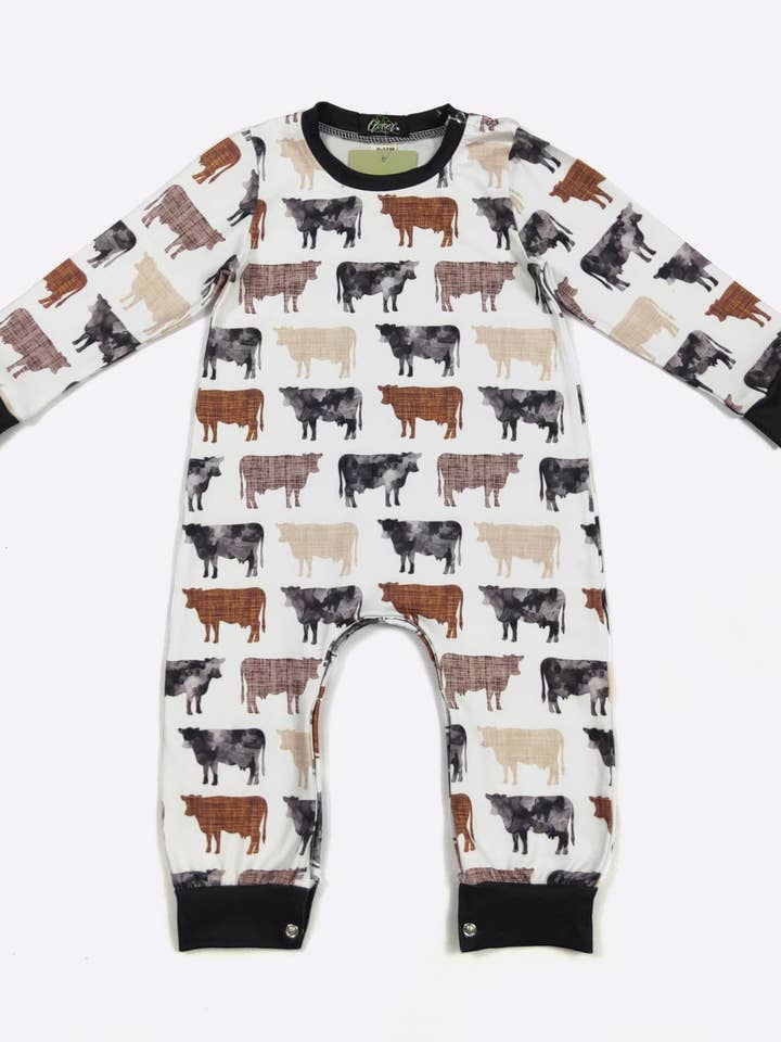 Combishort brun Cow Boy pour la vente par Clover Cottage