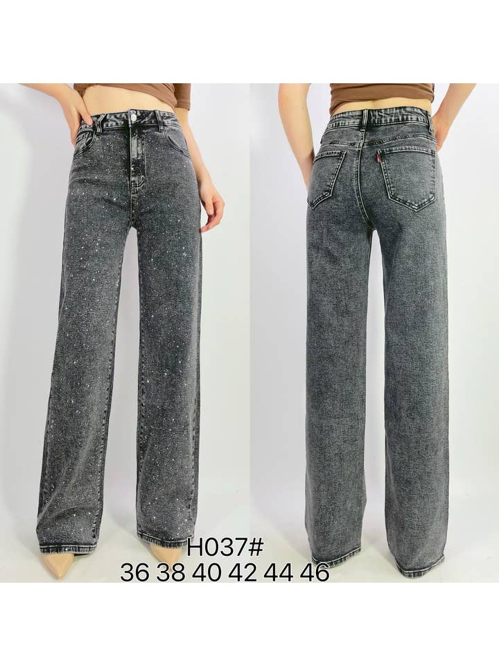 Grey Jeans H037 for wholesale on Faire2