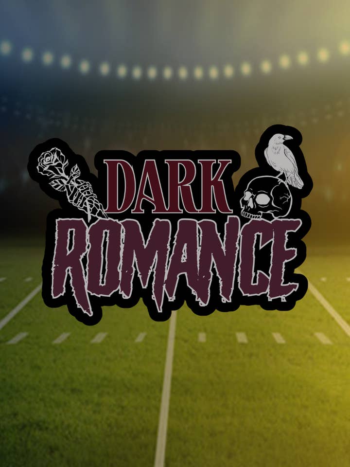 Dark Romance Reader Sticker for wholesale by Messterpieces