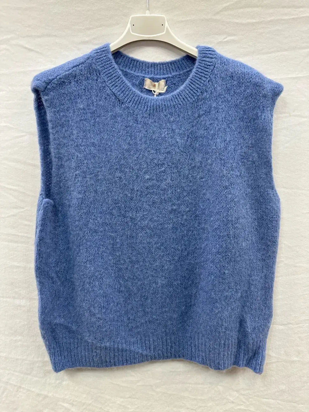 Mimi & Gogo - Wholesale Knit Sweater - Women's - Sleeveless Baby Alpaca Sweater @35552_PulSMAlpaga17