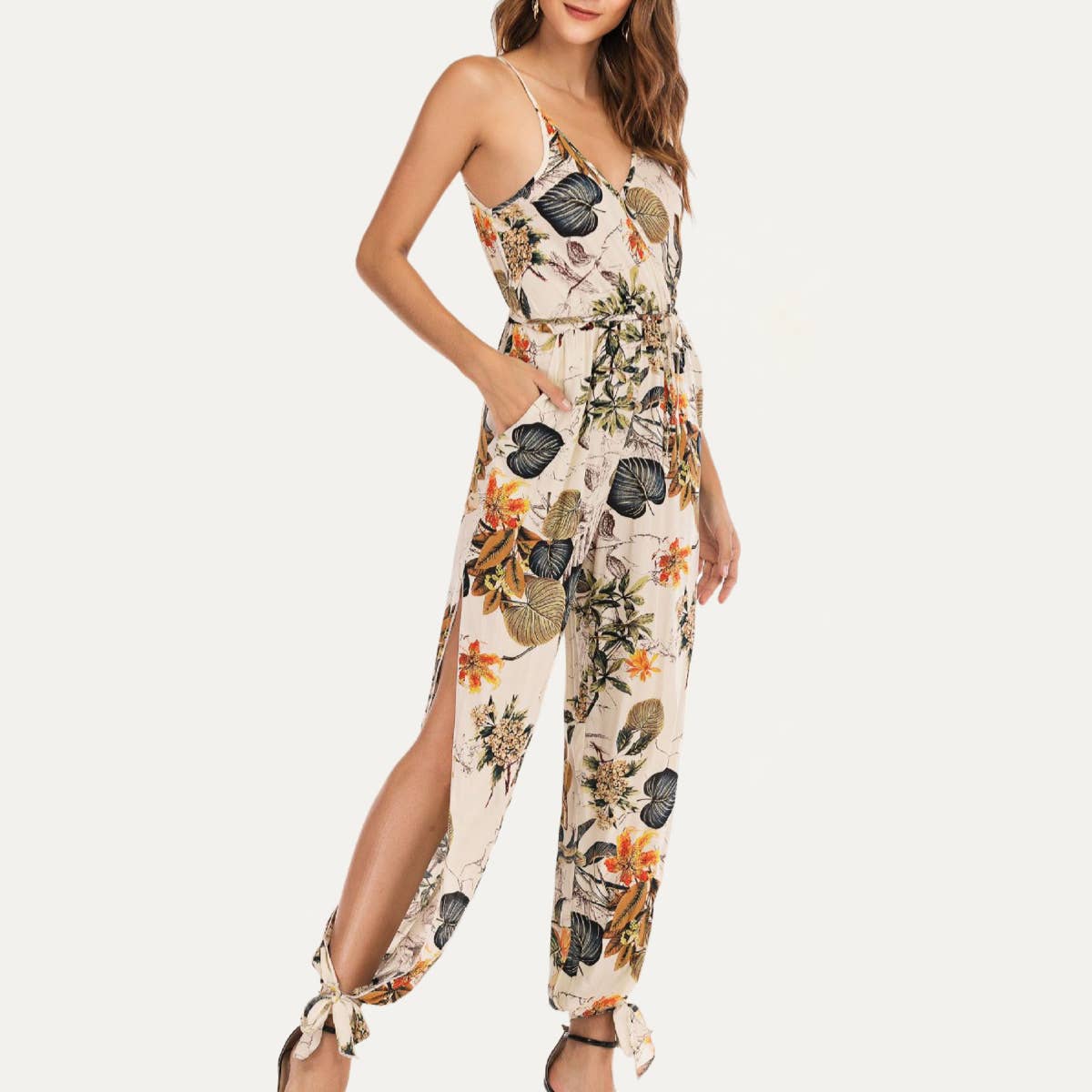 The Moment Collection - Vente Combinaison – femme - Combinaison ouverte sans manches à col surpli Always Breezy13