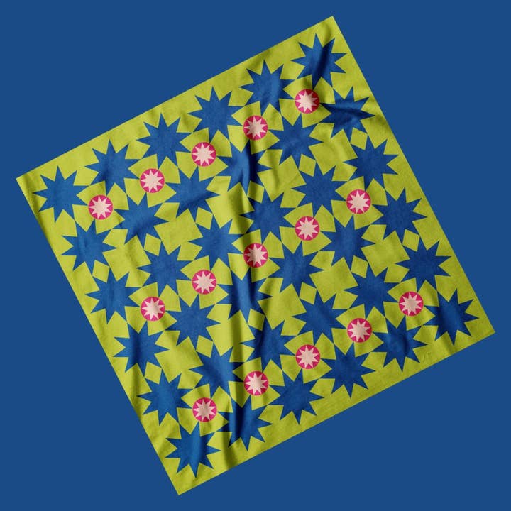 Seidenbandana - Kosmos für den Großhandel von Preslie & Such