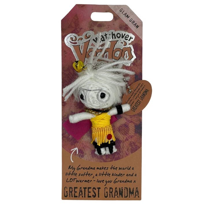 The H&H Group - Wholesale Keychain - Women's - Greatest Grandma - Watchover Voodoo Dolls - Keychain