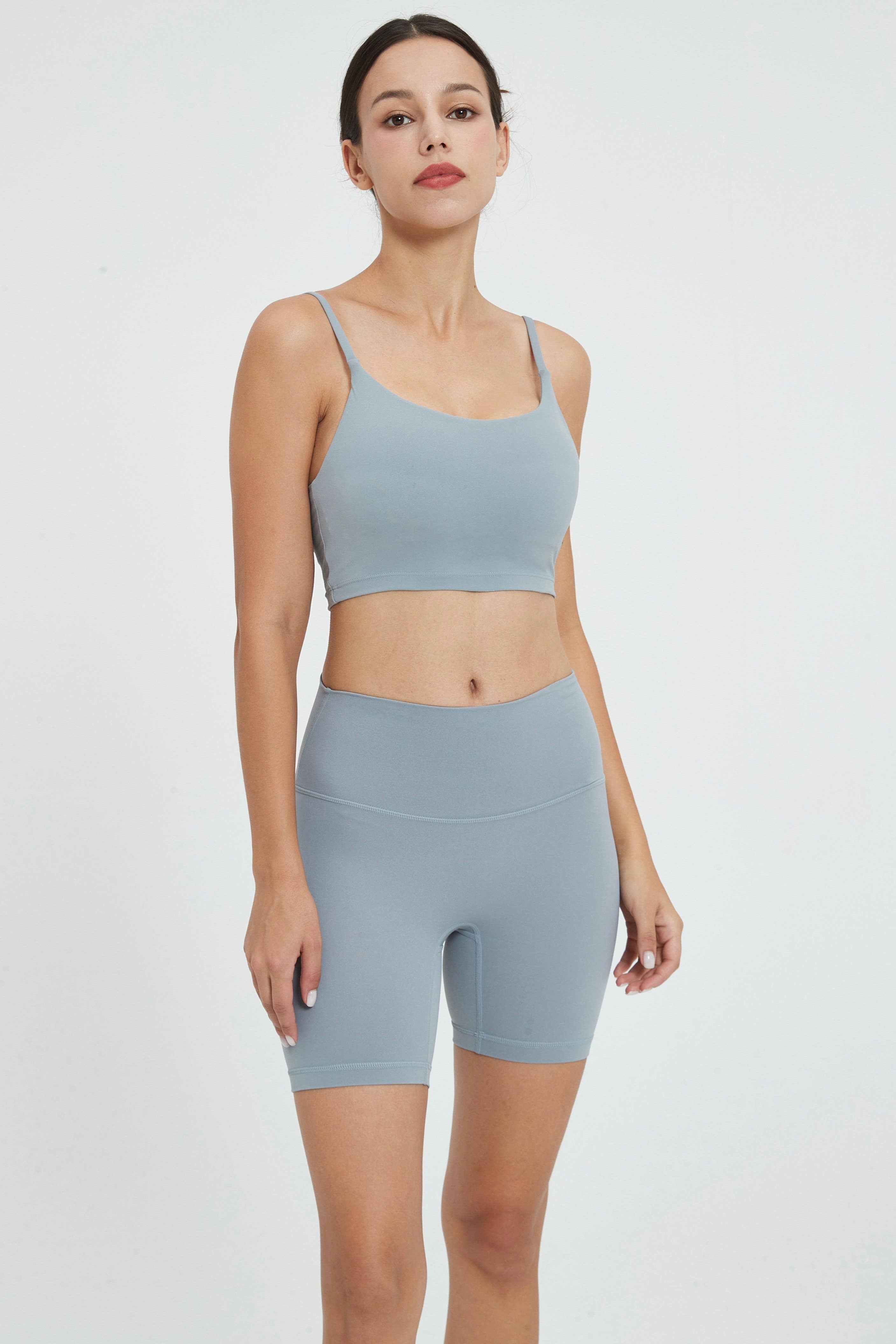 91thelabel - Wholesale Sports Bra - Women's - Esther Lycra®  Molded Cup Cami Top Sports Bra6
