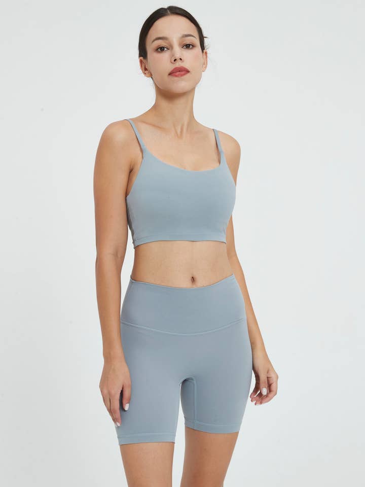91thelabel - Wholesale Sports Bra - Women's - Esther Lycra® Molded Cup Cami Top Sports Bra6