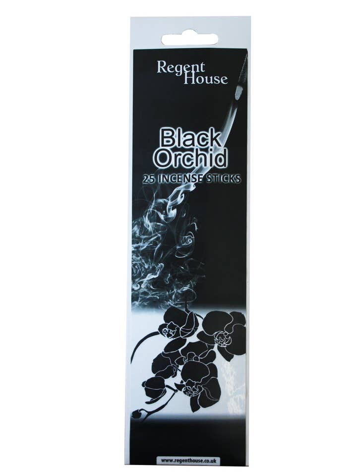 Black Orchid Incense Sticks for wholesale by Regent House