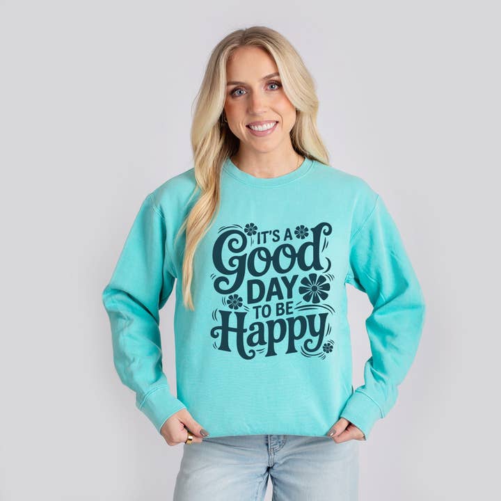 C'est une bonne journée pour être heureux Fleurs LGDSWT pour la vente par Olive And Ivory Wholesale