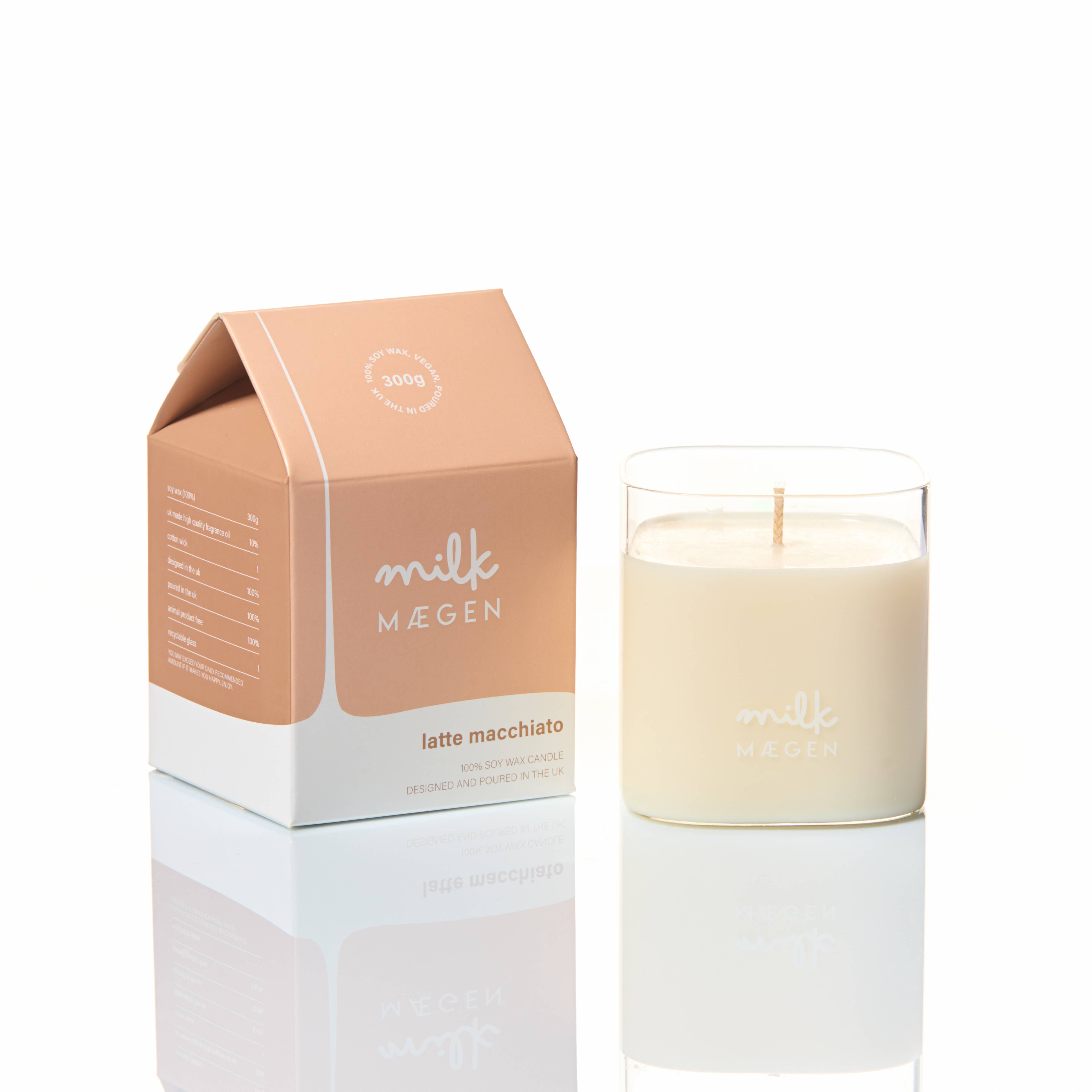 MÆGEN – wholesale Jar/filled candle – Milk by Maegen - latte macchiato candle