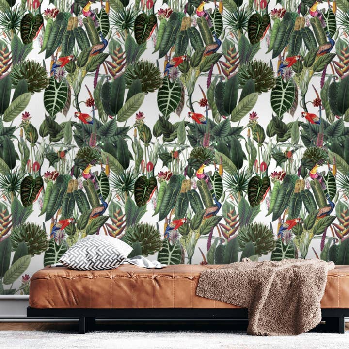 Wallpapers4Beginners - Wholesale Wallpaper - Carta da parati giungla tropicale7