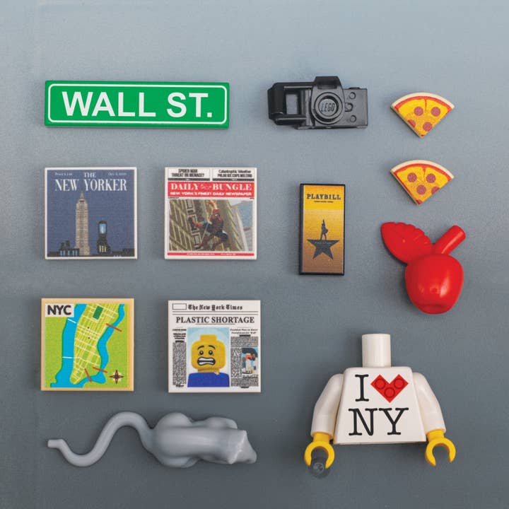 Pack New York City - Pièces personnalisées + Accessoires Minifig fabriqués à partir de pièces LEGO pour la vente par B3 Customs