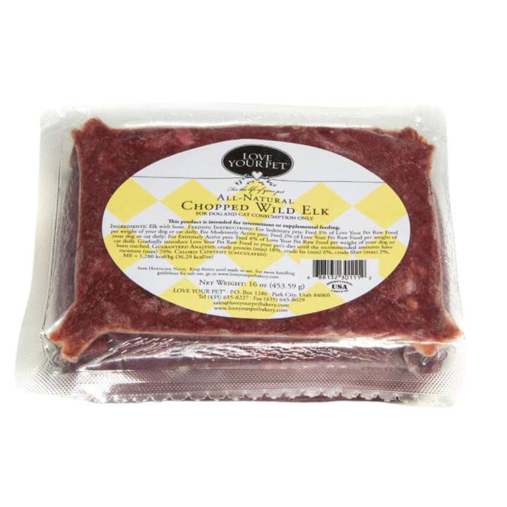 Chopped Wild Elk and other Purchase Wholesale raw dog food diet. Free Returns & Net 60 Terms on Faire trending on Faire.