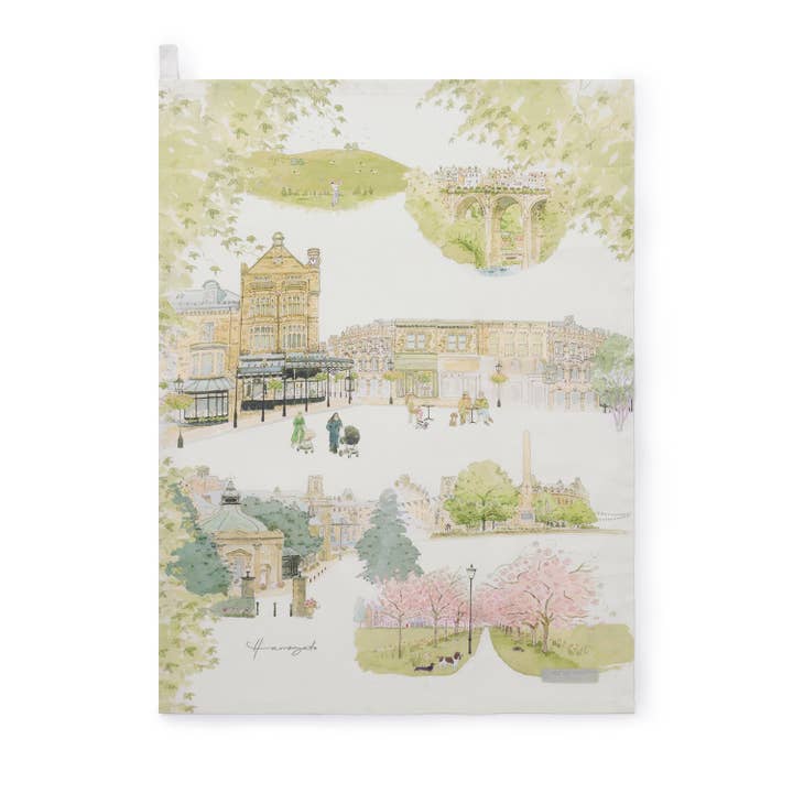 Sophie Allport - Wholesale Tea Towel - Harrogate Tea Towel4