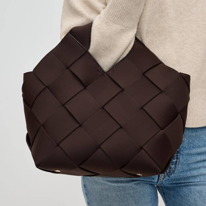 Sol and Selene - Vendita all'ingrosso Borsa tote - Donna - Resilience - Borsa in neoprene intrecciato