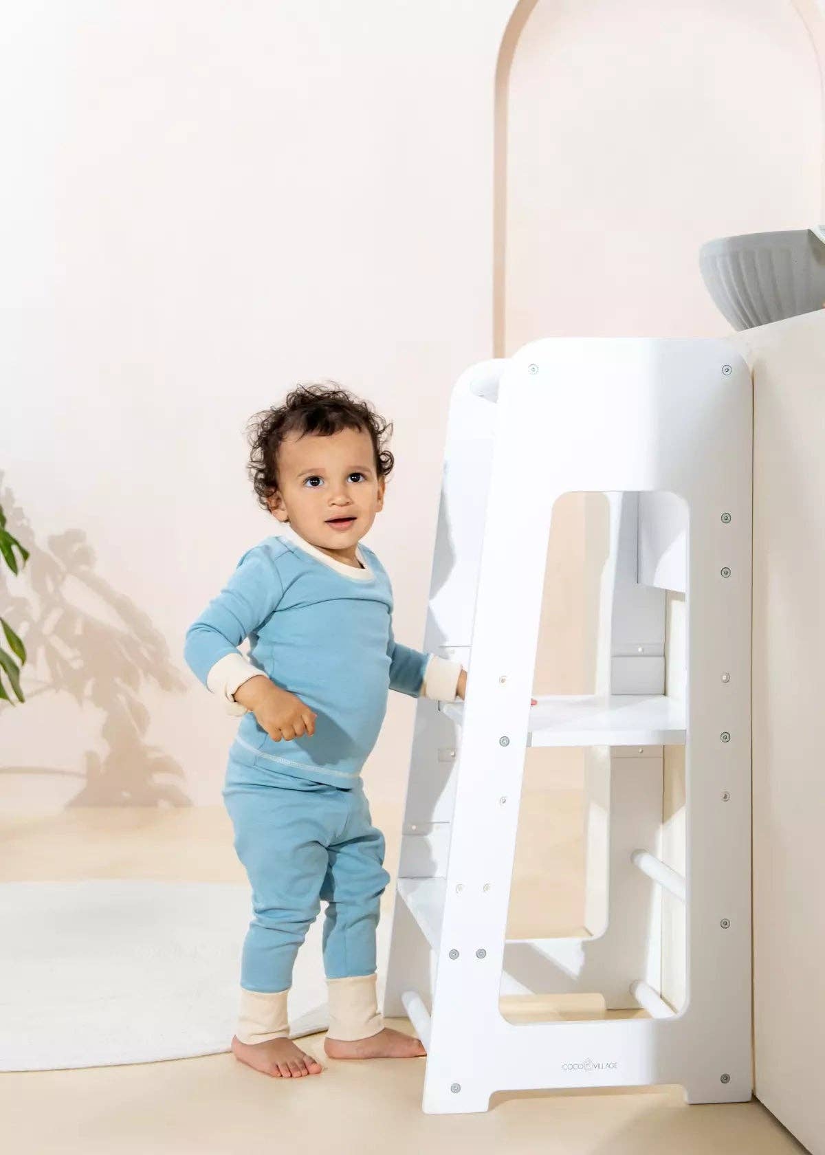 Coco Village - Wholesale Wood Toy - Kids - Educational Tower - White5