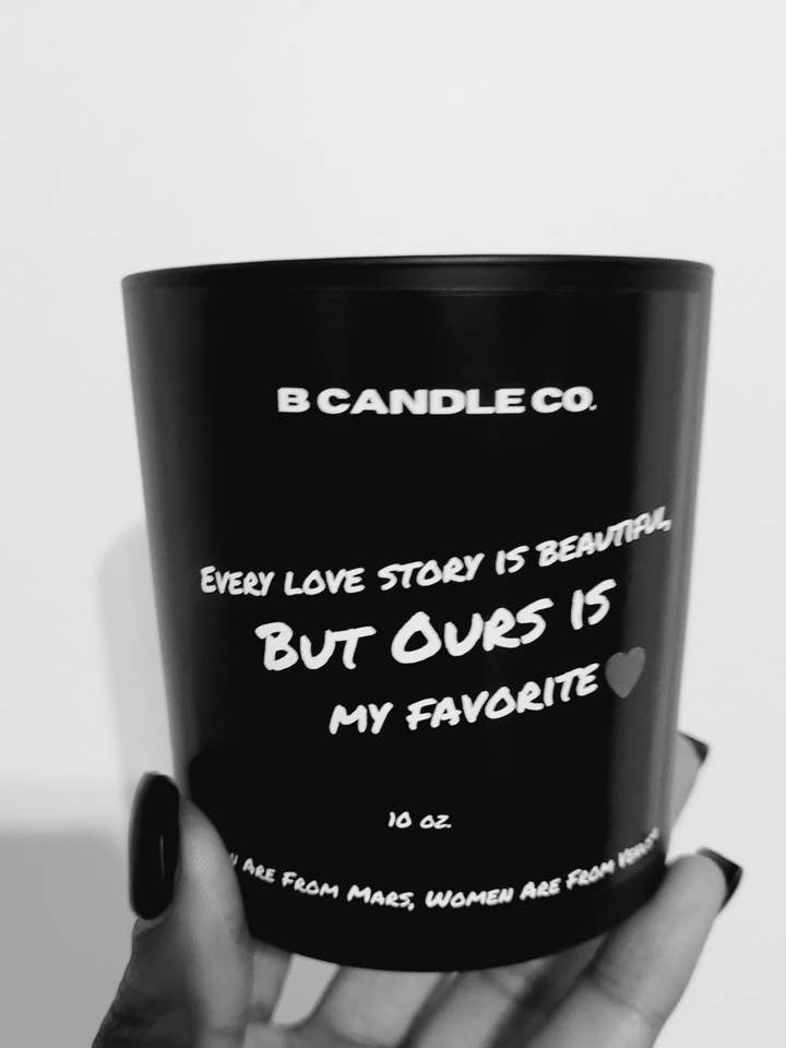 História de amor por atacado de Belly Candle Co.